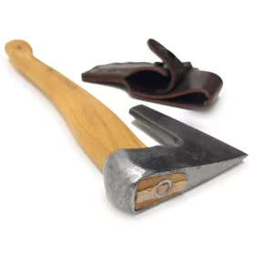 Lovačka sjekira - 330 grama - USA hickory drška - kožni štitnik - br. 0105