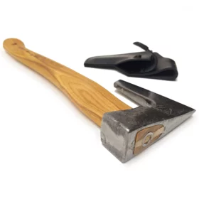 Vrtna sjekira - 330 grama - USA hickory drška - kožni štitnik - br. 0334