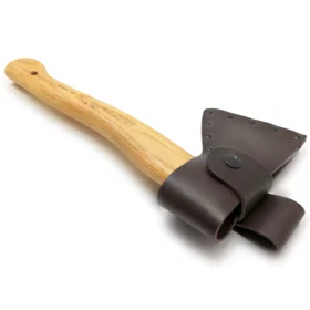 Krivolovska sjekira - 600 grama - USA hickory drška - kožni štitnik - br. 0108