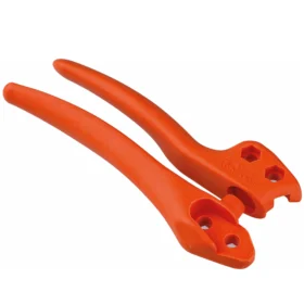 Original Löwe – 1 par plastičnih ručki za oblik ručke 04 (zakrivljene prema unutra) – br. 11.004/07